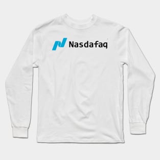 NasDAFAQ | NASDAQ Mockup Long Sleeve T-Shirt